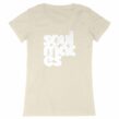 Women T-shirt – White Print